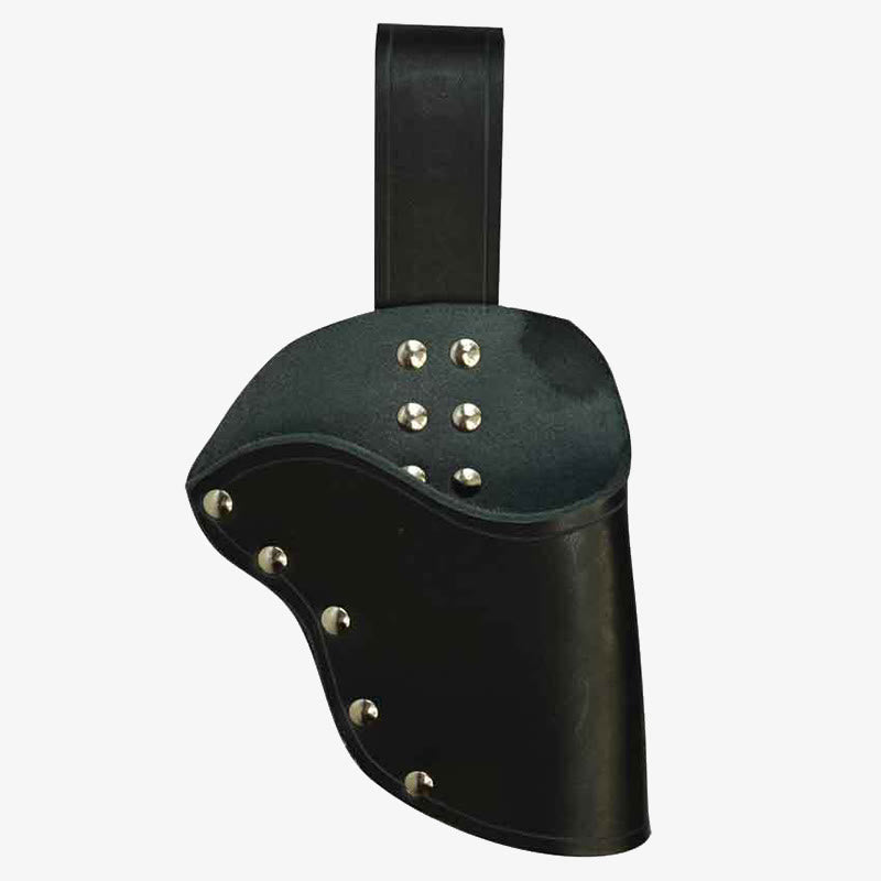 Retro Outside Waistband Leather Holster Medieval Cosplay Waist Pouch