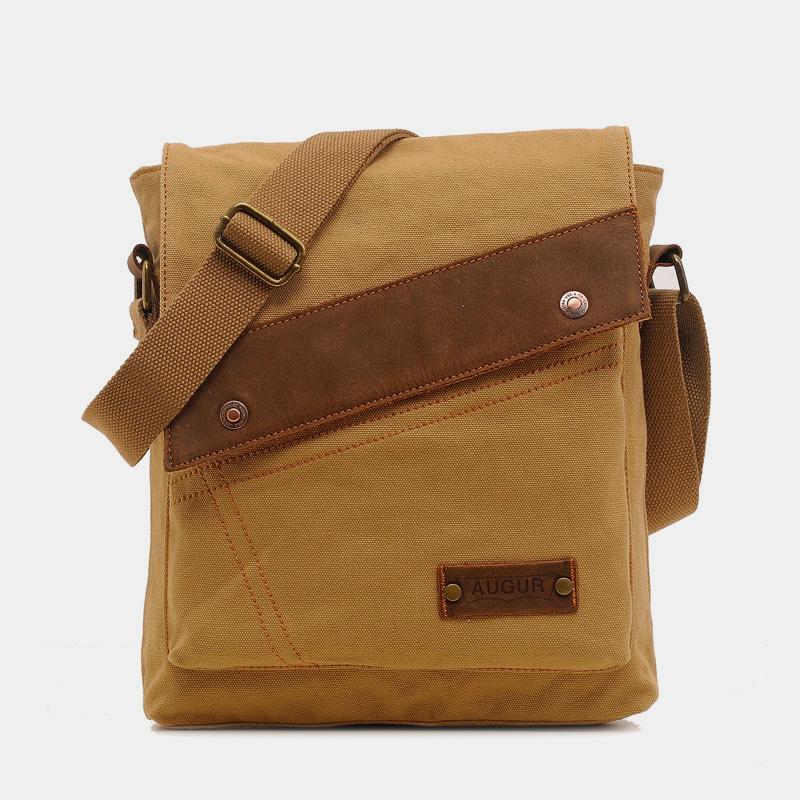 <Shipped within 24 hours> Large Capacity Retro Canvas Crossbody Bag