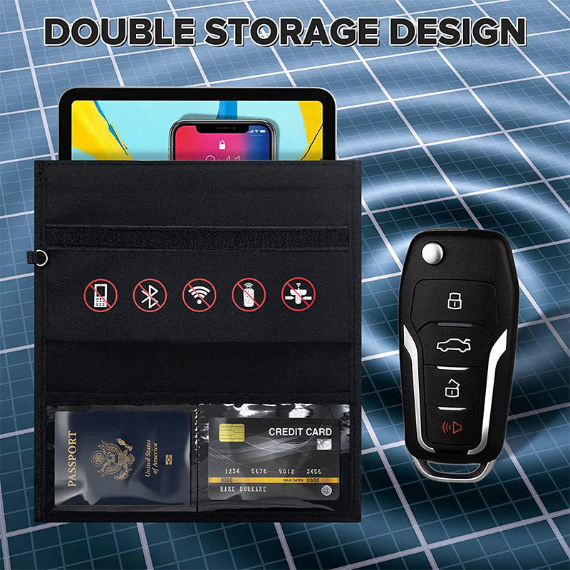 <Shipped within 24 hours> RFID Blocking Storage Bag For Phone Car Key Protector