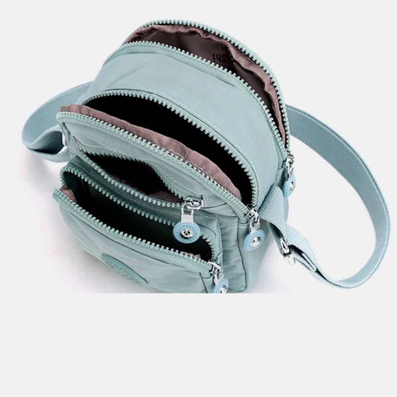 Multi-Carry Solid Color Crossbody Bag