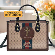 Custom Name Tote For Women I Am Blessed