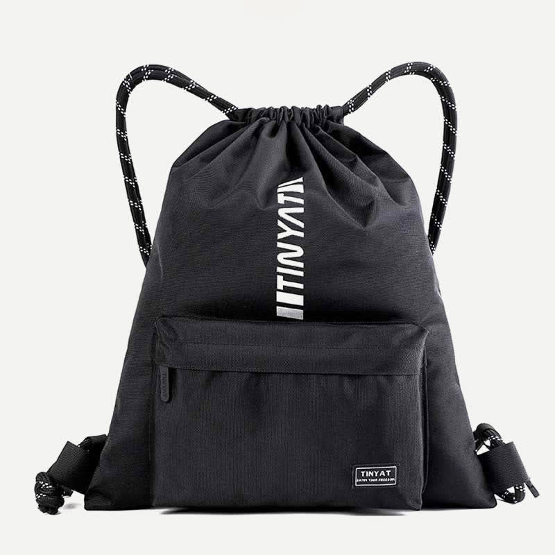 Drawstring Backpack Bag Sport Gym Sackpack Water Resistant String Bag