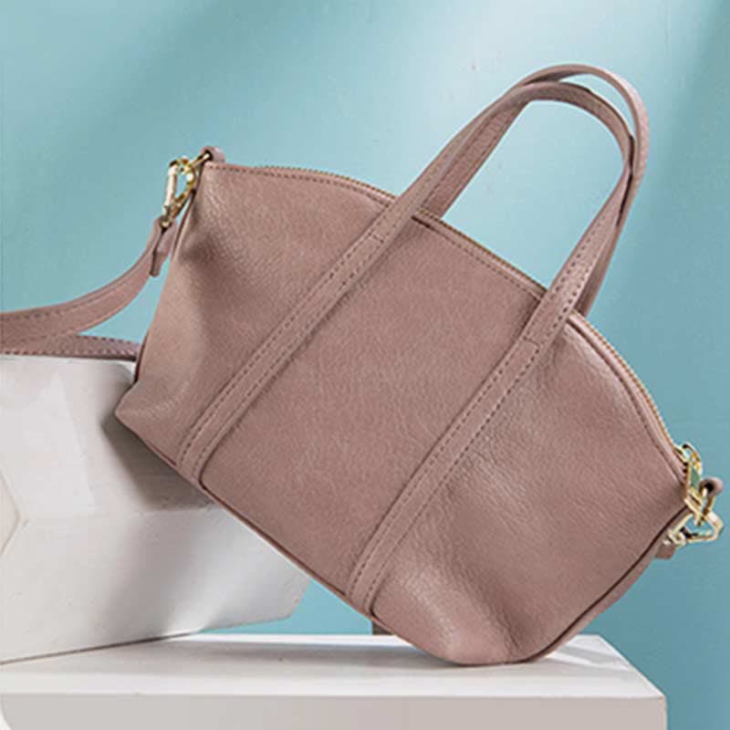 Small Soft Leather Hobo Handbag Fashion Crossbody Bag Shoulder Purse