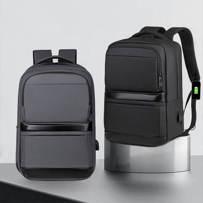 Gentle Backpack For Men USB Charging Business Large Laptop Bag