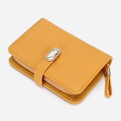 Wallet for Women Minimalist Multi-Slot Credit Card Holder Shopping Purse