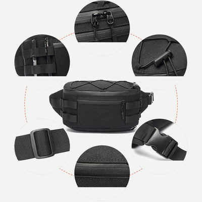 Tactical Waist Pack Large Capacity Functional Sling Bag