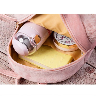 Cartoon Embroidered Cat Pattern Mini  Backpack