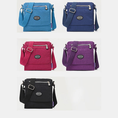 Large Capacity Waterproof Nylon Crossbody Bag