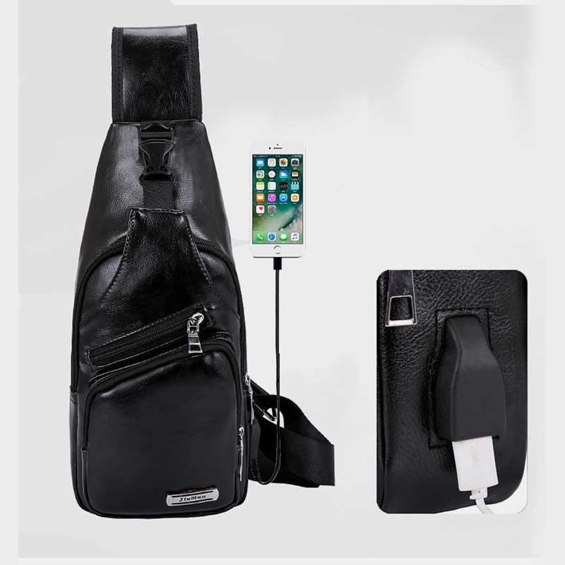 Soft 3-way Use Multi-Pocket Outing Sling Bag