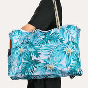 Lightweyght Floral Women Beach Bag Pool Bag Large Waterproof Tote