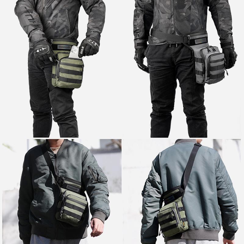 Leg Bag For Men Travel Outdoor Motorcycling Multi Functional Bag