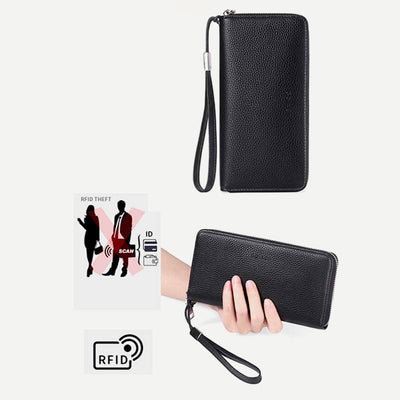 Wallet for Women RFID Large Capacity Cash Holder Shopping Purse