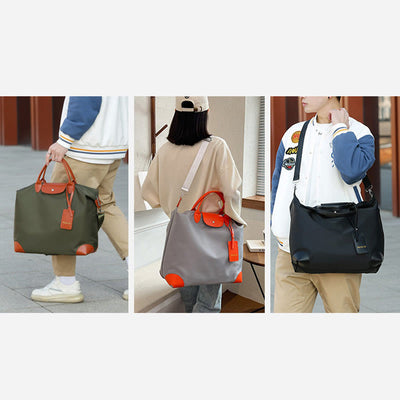 Simple Tote For Short Travel Lightweight Large Portable Fitness Bag