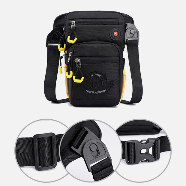 Anti-theft Waist Bag Outdoor Tactical Men Nylon Leg Bag