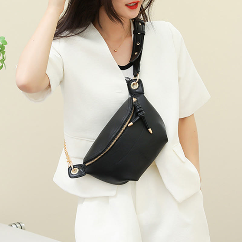 Sling Bag For Women PU Leather Retro Travel Crossbody Bag