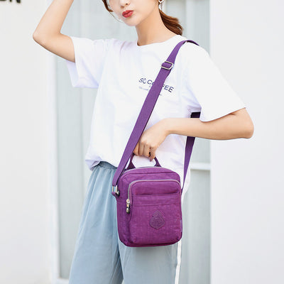 Lightweight Waterproof Nylon Casual Crossbody Bag