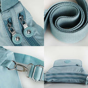 Multifunction Nylon Backpack Lightweight Waterproof Crossbody Bag Handbag Purse