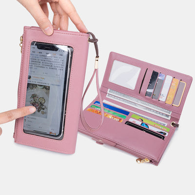 Touch Screen Large Capacity Mobile Phone Bag Purse