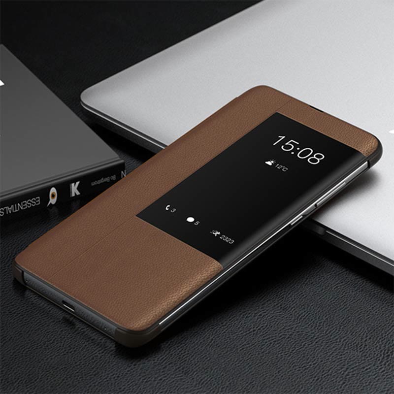 Huawei Mate Series Side Window Anti-Drop Flip Phone Case