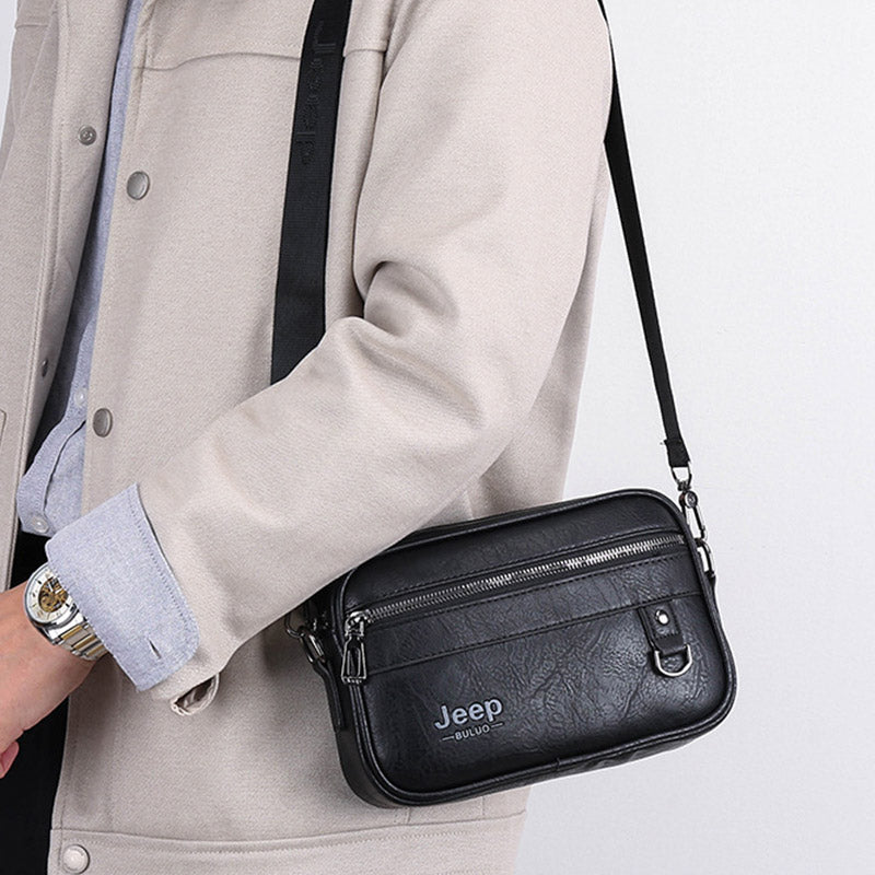 Small Crossbody Shoulder Bag for Men Hand Pouch Clutch Wrist Bag