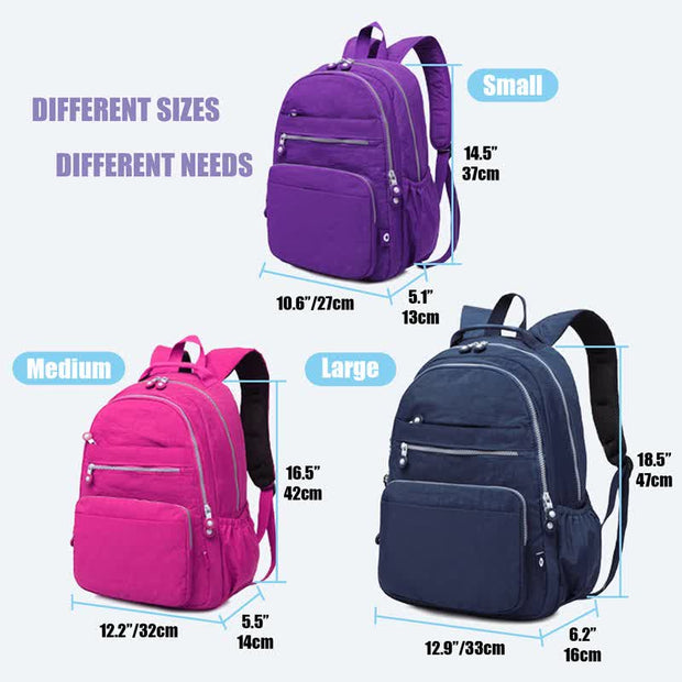 Limited Stock: Waterproof Nylon Backpack Lightweight Sports Travel Daypack
