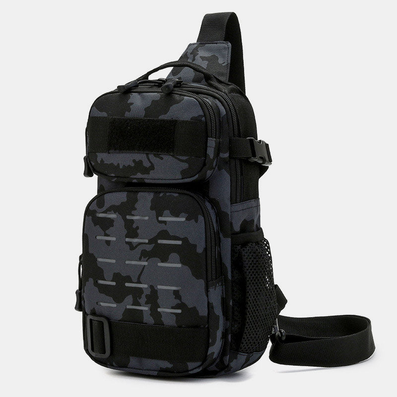 Waterproof Durable Tactical Camouflage Sling Bag With Reflective Strap