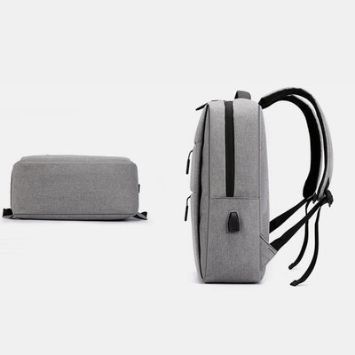 USB Large Capacity Wear-Resistant 15.6-Inch Computer Bag Backpack