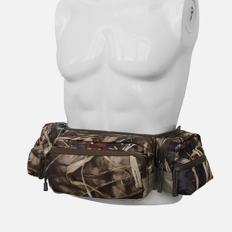 Large Waist Bag for Men Camo Waist Pack Belt Bag