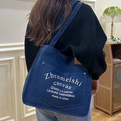 Tote Bag for Women Minimalist Printing Daily Commuter Shoulder Bag