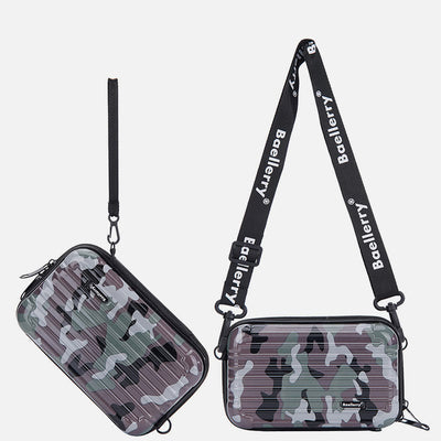 Camouflage Pattern Phone Bag For Outing Crossbody Make Up Bag