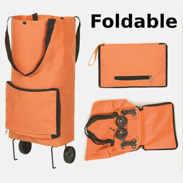 Large Capacity Expandable Foldable Trolley Bag