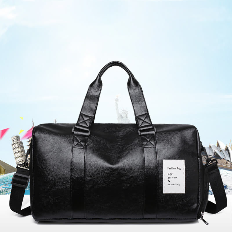 Sports Fitness Bag For Women Menleather Large Duffel Bag