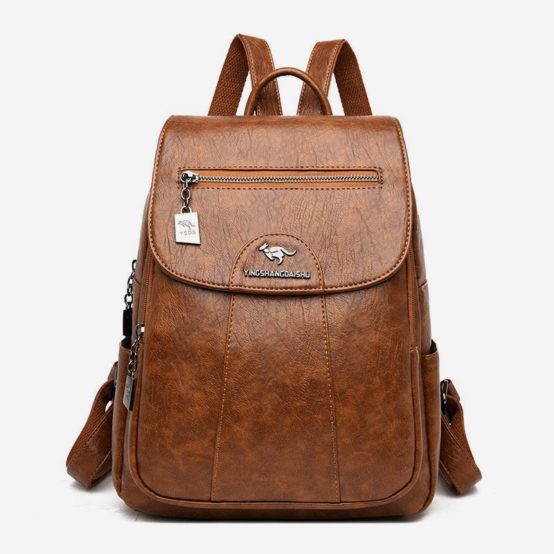 Small Backpack Purse for Women Soft PU Leather Casual Daypack Bags