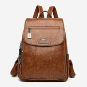 Small Backpack Purse for Women Soft PU Leather Casual Daypack Bags