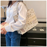 Tote For Women Elegant Pattern Design Large Capacity Handbag