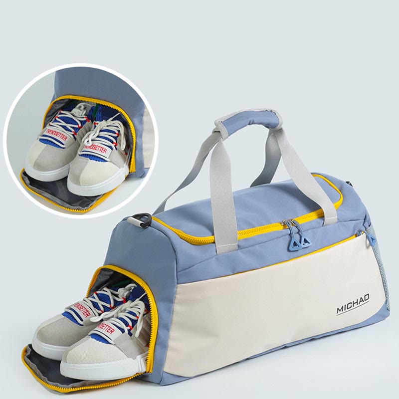 Dry Wet Separation Gym Bag Women Men Travel Duffel Bag