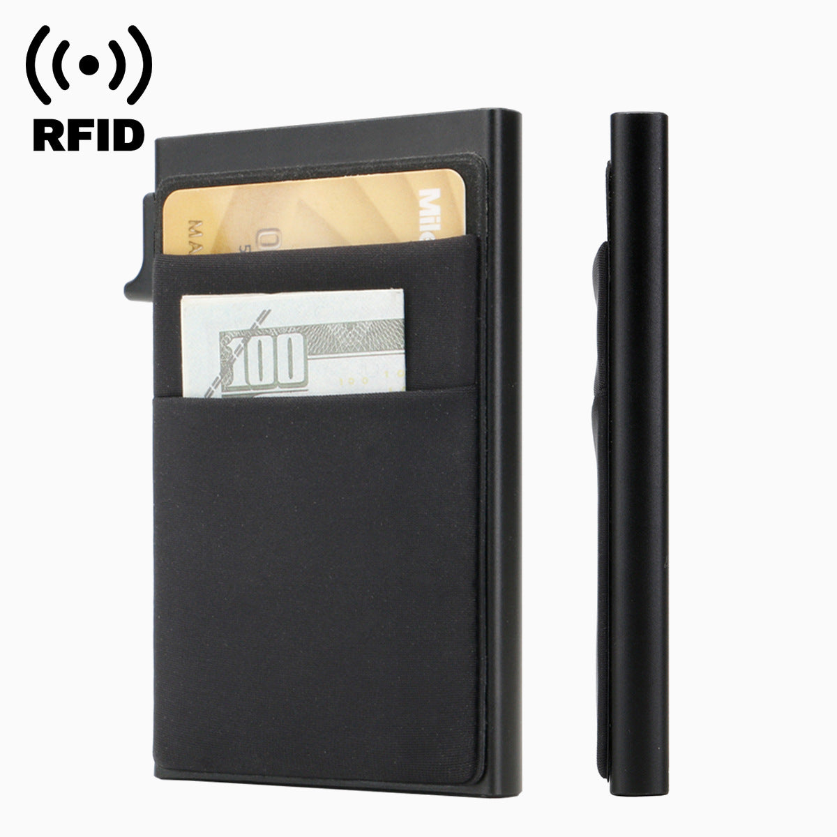 Women Men Ultra Slim Card Holder RFID Blocking Protective Cover