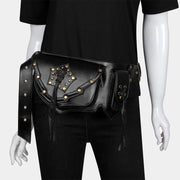 Waist Bag For Women Steampunk Tactical Outdoor Riding Fanny Pack