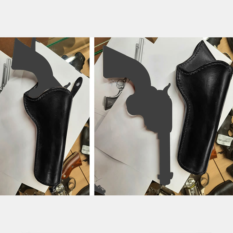Retro Leather Holster Western Style Revolvers Colt Clones