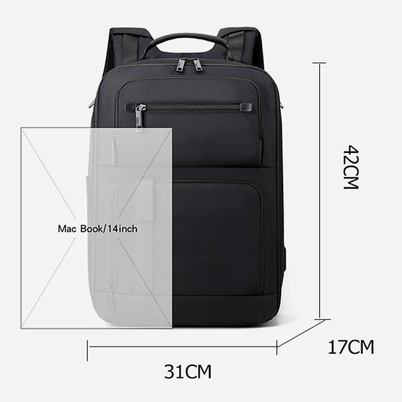 backpack for men business travel large capacity laptop school bag