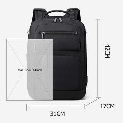 backpack for men business travel large capacity laptop school bag