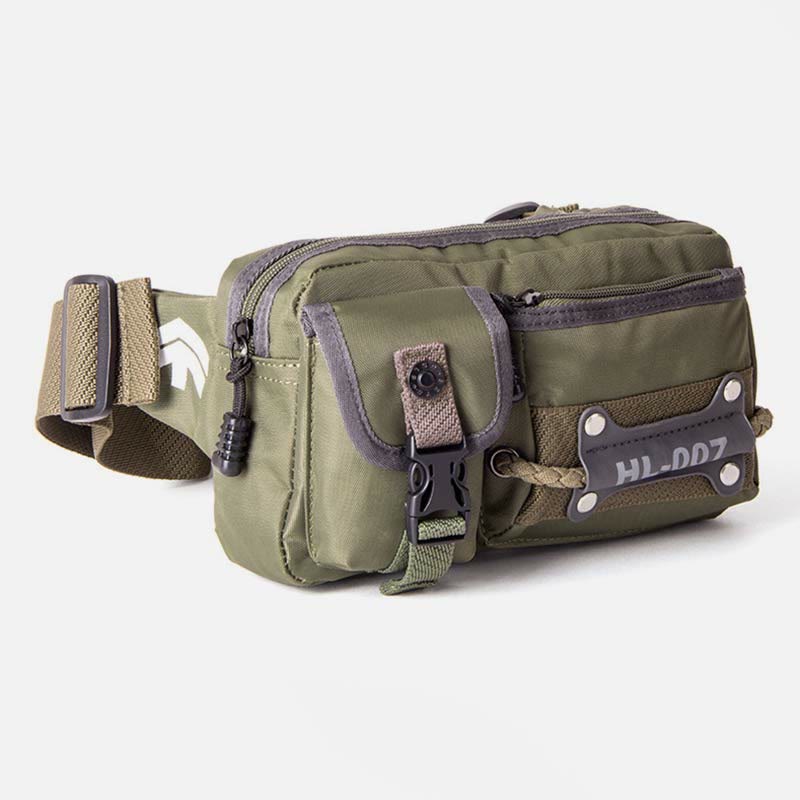 Tactical Waist Bag For Men Portable Oxford Utility Hip Pack