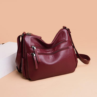 Casual Multi-Pocket Large Crossbody Bag