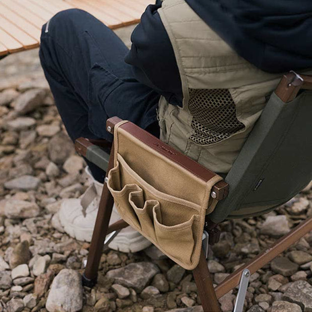 Outdoor Camping Chair Armrest Hanging Side Bag Multifunctional Storage Bag