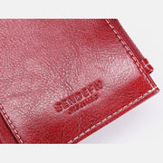 RFID Vintage Large Capacity Genuine Leather Wallet