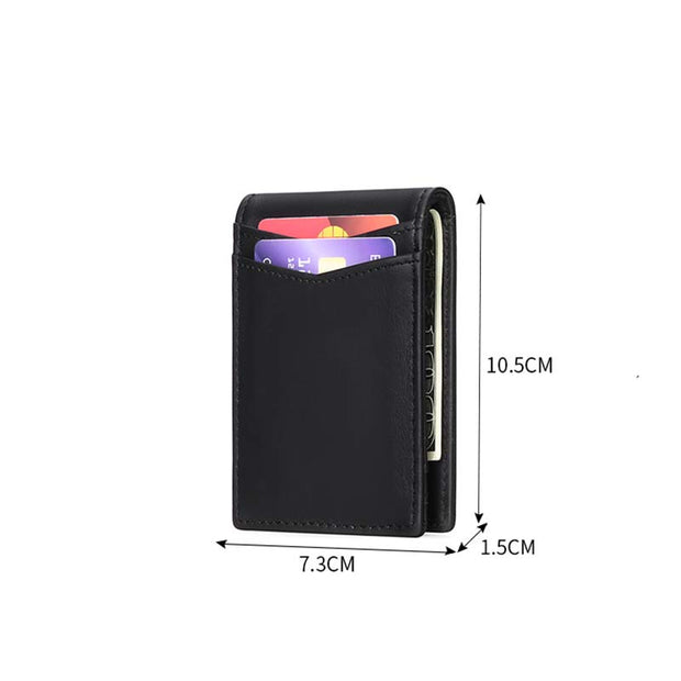 Quick Access Slimfold Leather Wallet