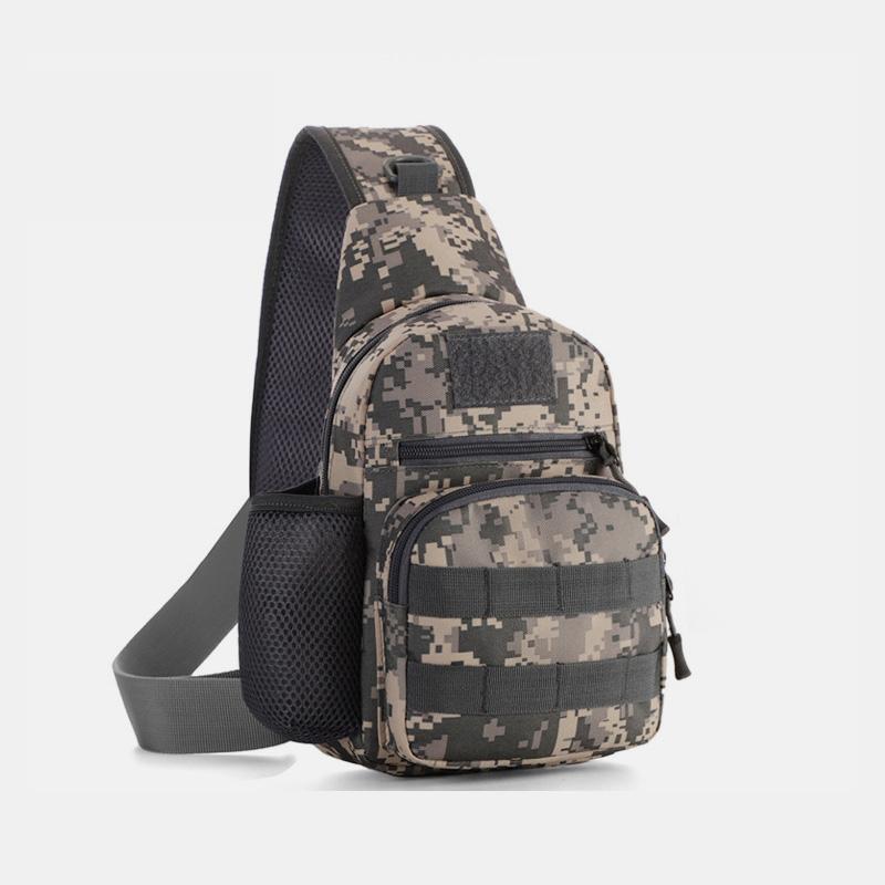 Camouflage Outdoor Waterproof Multifunctional Sling Bag