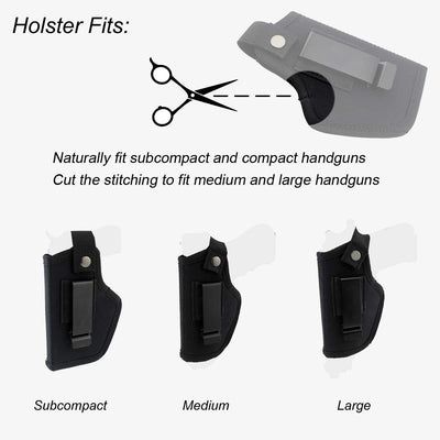 Concealed Carry Holster Women Men Outdoor Tactical Leather Pouch Holster