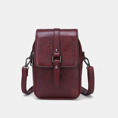 Vintage Large Capacity Crossbody Bag