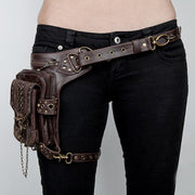Punk Shoulder Armpit Bag Rivet Chain Crossbody Bag For Women